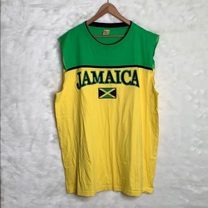 🔴5/$25 🇯🇲 Jamaica Muscle Tee XXL 3X🇯🇲